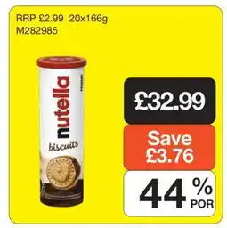 Makro Nutella Biscuits offer