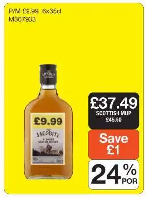 The Jacobite Blended Scotch Whisky