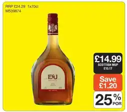 Makro E&J BRANDY offer