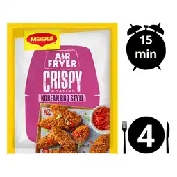 Iceland Maggi Air Fryer Crispy Korean BBQ Seasoning Mix 70g offer