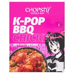 Iceland Chopstix K-Pop BBQ Chicken with Egg Fried Rice 400g offer