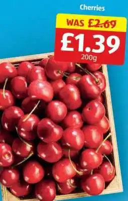 Aldi Cherries offer