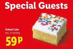 Lidl School Cake offer