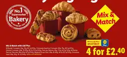 Lidl Mix & Match with Lidl Plus offer
