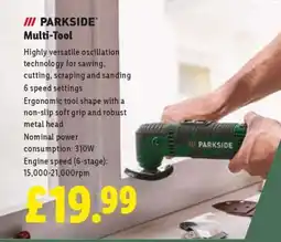 Lidl PARKSIDE Multi-Tool offer