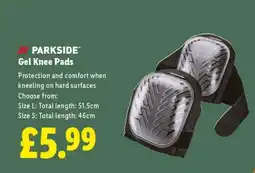 Lidl PARKSIDE Gel Knee Pads offer