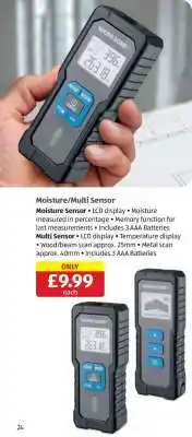 Aldi Moisture/Multi Sensor offer
