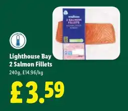 Lidl Lighthouse Bay 2 Salmon Fillets offer