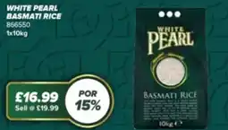 Bestway WHITE PEARL Basmati rice offer