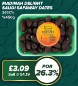 Bestway MADINAH DELIGHT Saudi safaway dates offer