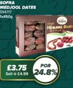 Bestway SOFRA Medjool dates offer