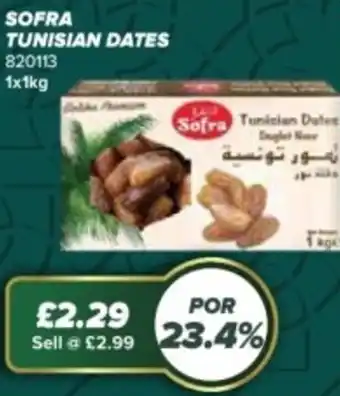 Bestway SOFRA Tunisian dates offer