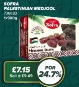 Bestway SOFRA Palestinian medjool offer