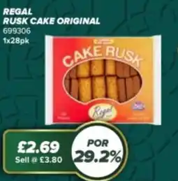 Bestway REGAL Rusk cake original offer