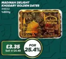 Bestway MADINAH DELIGHT Khodary golden dates offer