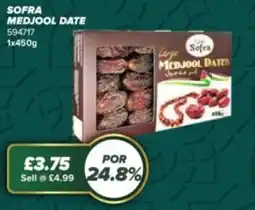 Bestway SOFRA Medjool date offer