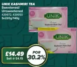 Bestway UNIK KASHMIRI TEA Sweetened/ Unsweetened offer