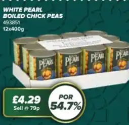 Bestway WHITE PEARL Boiled chick peas offer
