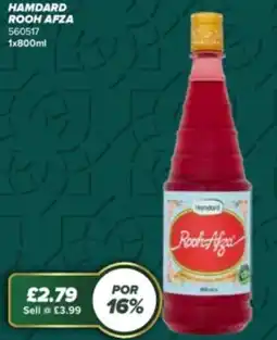 Bestway HAMDARD Rooh afza offer