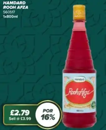 Bestway HAMDARD Rooh afza offer