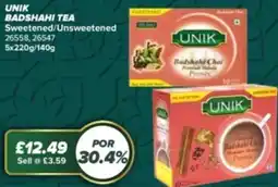 Bestway UNIK Badshahi tea Sweetened/Unsweetened offer