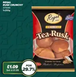 Bestway REGAL Rusk crunchy offer