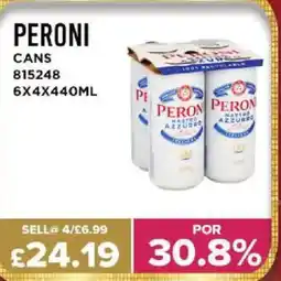 Bestway PERONI Cans offer