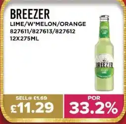 Bestway BREEZER Lime/w'melon/orange offer