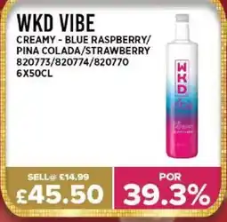 Bestway WKD VIBE Creamy - blue raspberry/ pina colada/strawberry offer