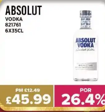 Bestway ABSOLUT Vodka offer