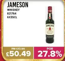 Bestway JAMESON Whiskey offer