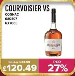 Bestway COURVOISIER VS Cognac offer