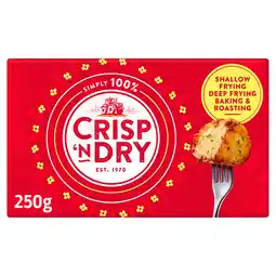 Iceland Crisp 'n Dry Simply 100% White Cooking Fat 250g offer