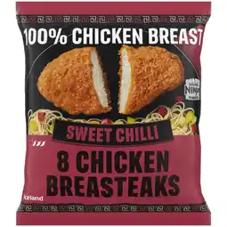 Iceland Iceland 8 Sweet Chilli Chicken Breasteaks 680 g offer