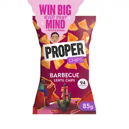 Iceland Proper Chips Barbecue Lentil Chips 85g offer