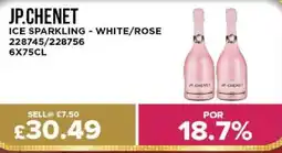 Bestway JP.CHENET Ice sparkling - white/rose offer