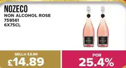 Bestway NOZECO Non alcohol rose offer