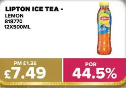 Bestway LIPTON ICE TEA - Lemon offer