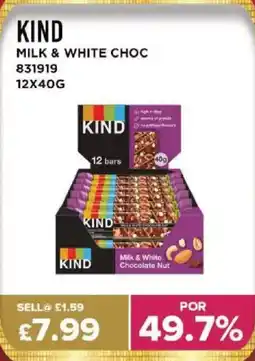 Bestway KIND Milk & white choc offer