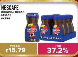 Bestway NESCAFE Original decaf offer