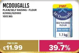 Bestway MCDOUGALLS Plain/self raising - flour offer