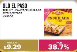Bestway OLD EL PASO The kit - fajita/enchilada offer