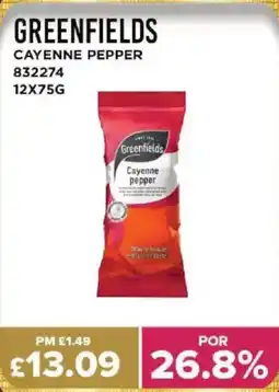 Bestway GREENFIELDS Cayenne pepper offer