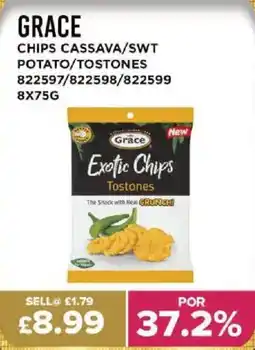 Bestway GRACE Chips cassava/swt potato/tostones offer