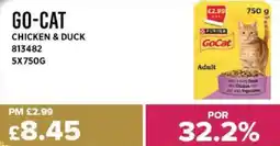 Bestway GO-CAT Chicken & duck offer