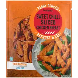 Iceland Iceland Sweet Chilli Sliced Chicken Breast 500g offer
