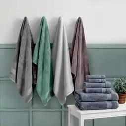 Costco Grandeur 100% Hygro Cotton Bath Sheets, Pack of 2 in 4 Colours offer