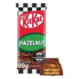 Iceland KitKat Hazelnut Chocolate Sharing Bar 99g offer