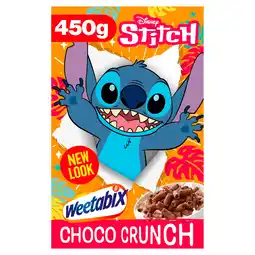 Iceland Weetabix Disney Stitch Choco Crunch 450g offer