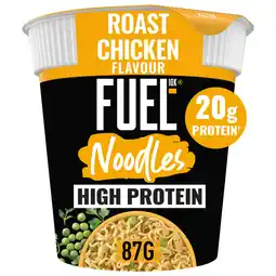Iceland FUEL10K High Protein Roast Chicken Instant Noodles Snack Pot 87g offer